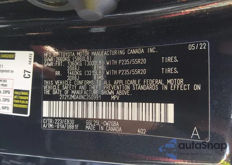 2022 Lexus Rx 350 F Sport Handling from USA, damaged, VIN 2T2YZMDAXNC350991